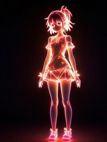 neon-anime-girl-freewebnu-digital-art-006