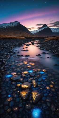 beautiful photo many small rocks in a stream in the for 7474c799-bac2-4fe5-b053-8cf4751c1b1a