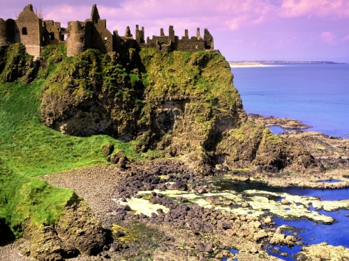 dunluce castle county antrim ireland-wallpaper-desktopgoodies-015
